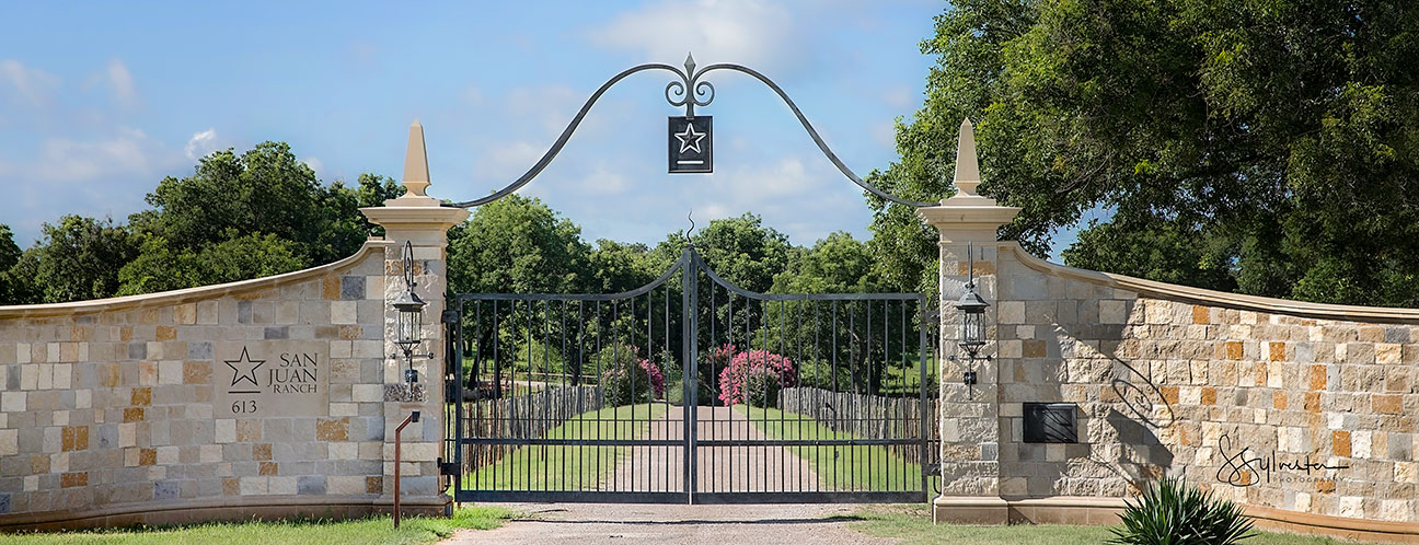 ranch entrance gate